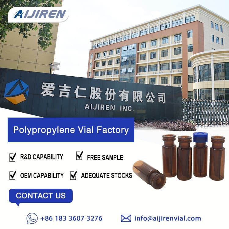 1.5ml HPLC autosampler vials with patch manufacturer